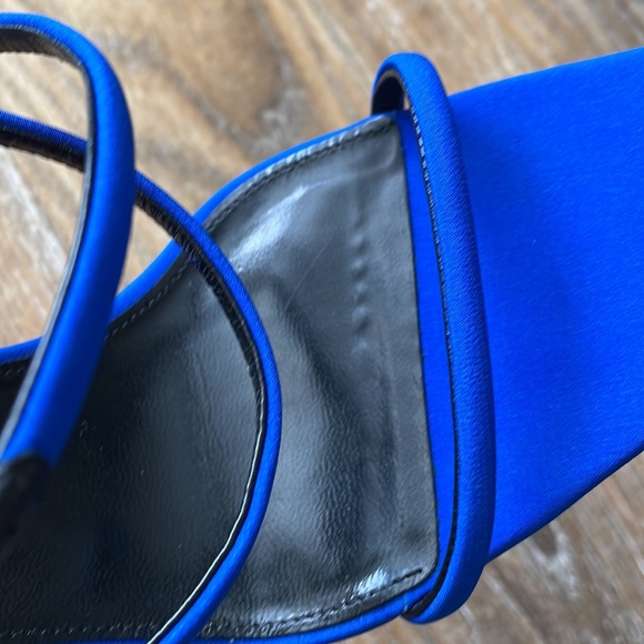 Saint Laurent Nuit Square Toe High Heel Sandals NWOT - Picture 10 of 16